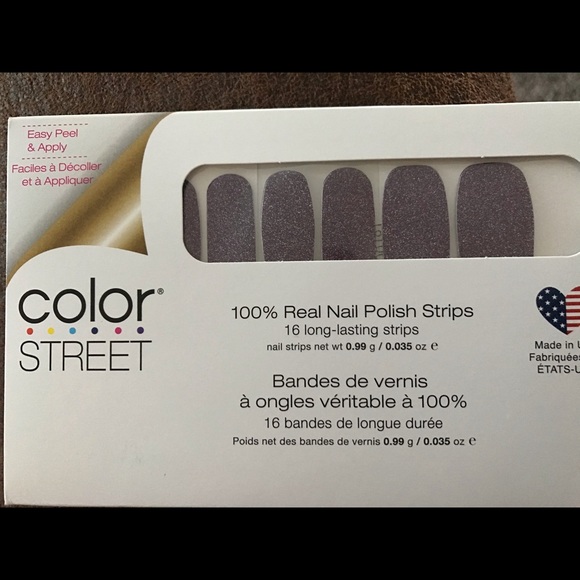 Color Street Other - Color Street 100% Real Nail Polish Strips Night Terror New Sealed